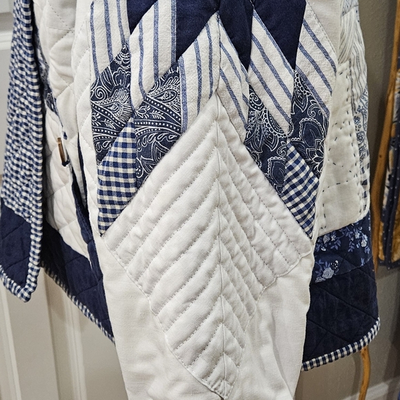 Patchwork Jean Jacket - Picture 4 of 6